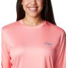 imageColumbia Womens Tidal Tee PFG Fish Flag LsCoral GlowFish and Friends Ombre