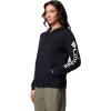 imageColumbia Womens Trek Graphic HoodieBlackGem Columbia Sleeve