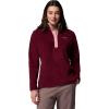 imageColumbia Womens Benton Springs 12 Snap Pull Over IiRich WineEraser Pink