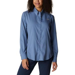 imageColumbia Sportswear Womens PlusSize Tamiami II Long Sleeve ShirtBluestone