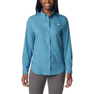 imageColumbia Sportswear Womens PlusSize Tamiami II Long Sleeve ShirtCanyon Blue