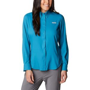 imageColumbia Sportswear Womens PlusSize Tamiami II Long Sleeve ShirtDeep Marine