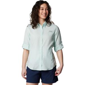 imageColumbia Sportswear Womens PlusSize Tamiami II Long Sleeve ShirtIcy Morn
