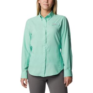 imageColumbia Sportswear Womens PlusSize Tamiami II Long Sleeve ShirtKelp