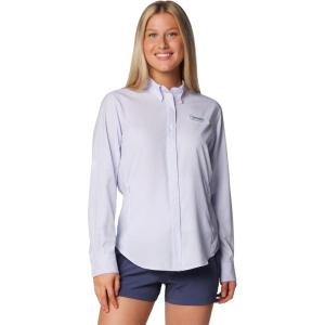 imageColumbia Sportswear Womens PlusSize Tamiami II Long Sleeve ShirtSnowdrift