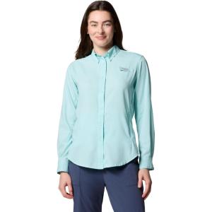 imageColumbia Sportswear Womens PlusSize Tamiami II Long Sleeve ShirtSpray