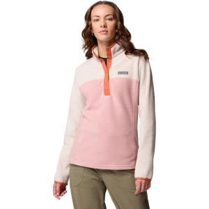 imageColumbia Womens Benton Springs 12 Snap Pull Over IiEraser PinkDark StoneTuscan