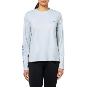 imageColumbia Womens Tidal Tee PFG Fish Star Long SleeveCirrus GreyFish Star Marlin Floracamo