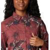 imageColumbia Womens Silver Ridge Utility Patterned Long Sleeve ShirtBeetroot Pinecones