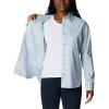 imageColumbia Womens Silver Ridge Utility Patterned Long Sleeve ShirtPurple TintPeak Plaid
