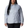 imageColumbia Womens Silver Ridge Utility Patterned Long Sleeve ShirtPurple TintPeak Plaid
