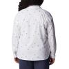imageColumbia Womens Silver Ridge Utility Patterned Long Sleeve ShirtWhiteBaja Blitz