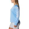imageColumbia Womens Tidal Tee II Long Sleeve ShirtAgateSatin Pink Logo