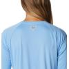 imageColumbia Womens Tidal Tee II Long Sleeve ShirtAgateSatin Pink Logo
