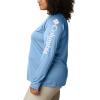 imageColumbia Womens Tidal Tee II Long Sleeve ShirtAgateSatin Pink Logo