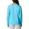 imageColumbia Womens Tidal Tee II Long Sleeve ShirtAuraWhite Logo
