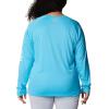 imageColumbia Womens Tidal Tee II Long Sleeve ShirtAuraWhite Logo