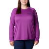 imageColumbia Womens Tidal Tee II Long Sleeve ShirtBerry JamFairytale Logo