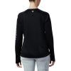 imageColumbia Womens Tidal Tee II Long Sleeve ShirtBlack  Cirrus Grey Logo