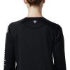 imageColumbia Womens Tidal Tee II Long Sleeve ShirtBlackCirrus Grey Logo