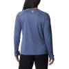 imageColumbia Womens Tidal Tee II Long Sleeve ShirtBluestoneRed Spark Logo