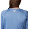 imageColumbia Womens Tidal Tee II Long Sleeve ShirtBluestoneWhite Logo