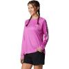 imageColumbia Womens Tidal Tee II Long Sleeve ShirtBright LavenderWhite Logo