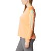 imageColumbia Womens Tidal Tee II Long Sleeve ShirtBright NectarMint Cay Logo
