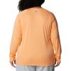 imageColumbia Womens Tidal Tee II Long Sleeve ShirtBright NectarMint Cay Logo