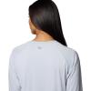 imageColumbia Womens Tidal Tee II Long Sleeve ShirtCirrus GreyTiki Pink Logo