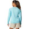 imageColumbia Womens Tidal Tee II Long Sleeve ShirtCocoa ButterSalmon Logo