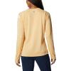 imageColumbia Womens Tidal Tee II Long Sleeve ShirtCocoa ButterWhite Logo