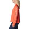 imageColumbia Womens Tidal Tee II Long Sleeve ShirtCorangeLight Coral Logo