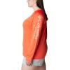 imageColumbia Womens Tidal Tee II Long Sleeve ShirtCorangeLight Coral Logo