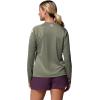 imageColumbia Womens Tidal Tee II Long Sleeve ShirtCypress HeatherDark Stone Logo
