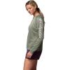 imageColumbia Womens Tidal Tee II Long Sleeve ShirtCypress HeatherDark Stone Logo