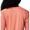imageColumbia Womens Tidal Tee II Long Sleeve ShirtFaded PeachFaux Pink Logo