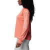 imageColumbia Womens Tidal Tee II Long Sleeve ShirtFaded PeachFaux Pink Logo