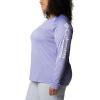 imageColumbia Womens Tidal Tee II Long Sleeve ShirtFairytaleWhite Logo