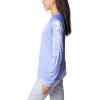 imageColumbia Womens Tidal Tee II Long Sleeve ShirtFairytaleWhite Logo