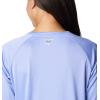 imageColumbia Womens Tidal Tee II Long Sleeve ShirtFairytaleWhite Logo