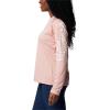 imageColumbia Womens Tidal Tee II Long Sleeve ShirtFaux PinkWhite Logo