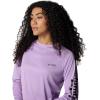imageColumbia Womens Tidal Tee II Long Sleeve ShirtHydrangeaBlack Logo