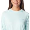 imageColumbia Womens Tidal Tee II Long Sleeve ShirtIcy MornCanyon Blue Logo