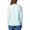 imageColumbia Womens Tidal Tee II Long Sleeve ShirtIcy MornCanyon Blue Logo