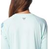 imageColumbia Womens Tidal Tee II Long Sleeve ShirtIcy MornCanyon Blue Logo