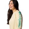 imageColumbia Womens Tidal Tee II Long Sleeve ShirtLemon WashGlaze Green Logo