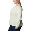 imageColumbia Womens Tidal Tee II Long Sleeve ShirtLight LimeWhite Logo