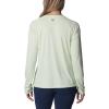 imageColumbia Womens Tidal Tee II Long Sleeve ShirtLight LimeWhite Logo