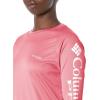 imageColumbia Womens Tidal Tee II Long Sleeve ShirtLollipopWhite Logo